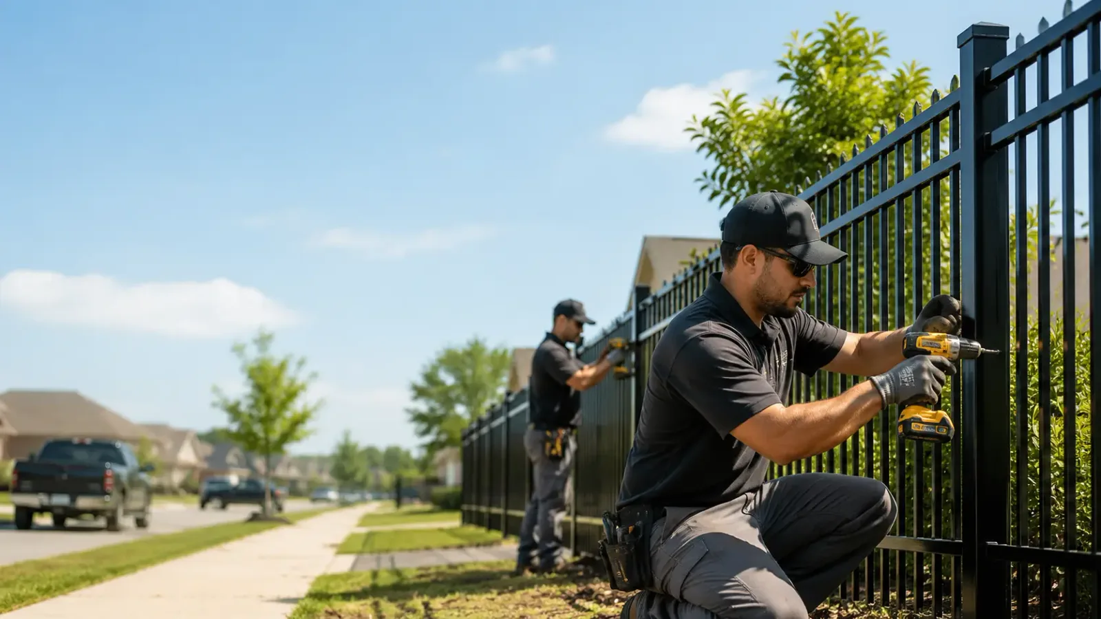 Metal Fence Installation in Spring Creek, PA